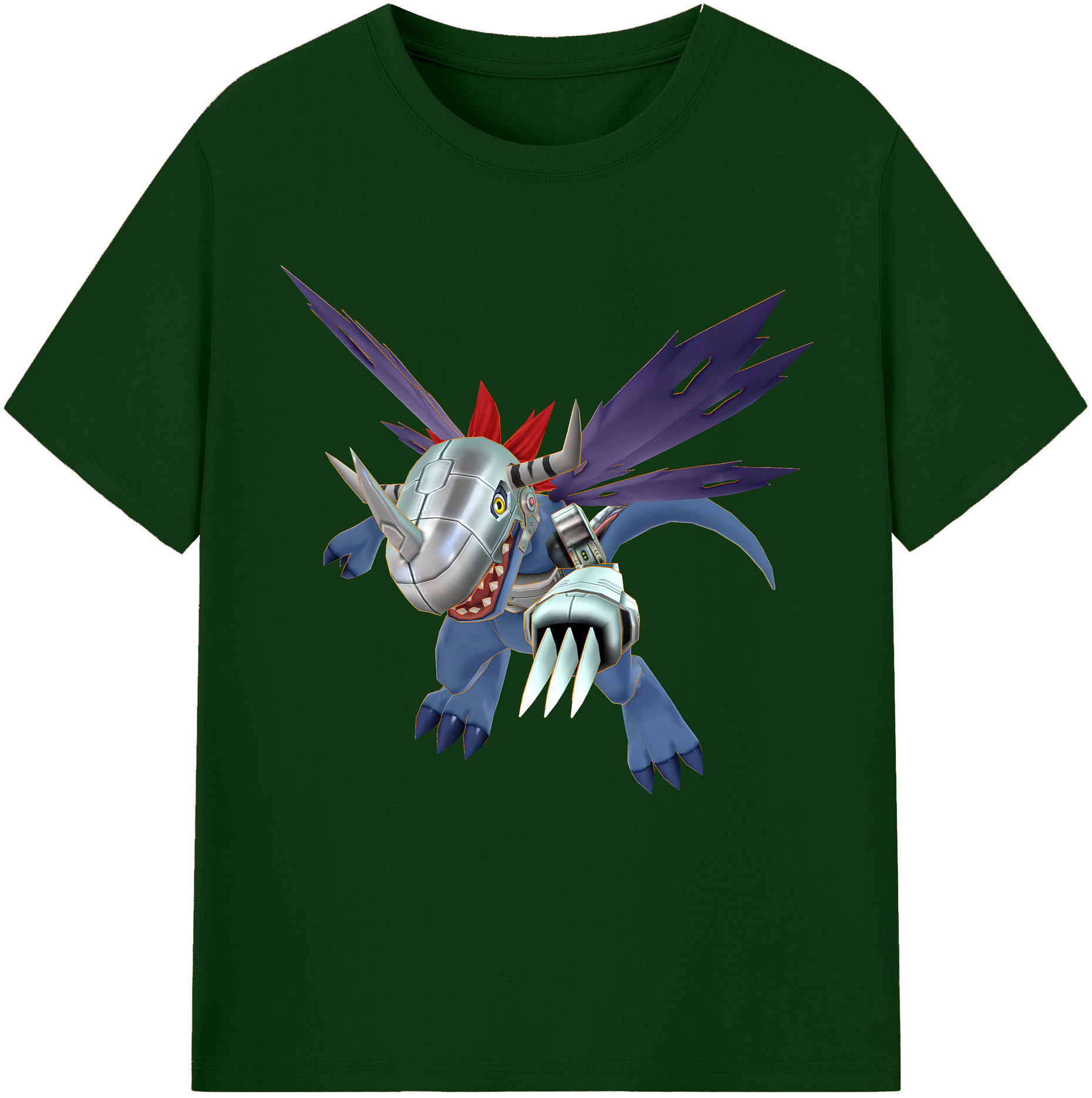 （画像用） Digimon デジタルモンスター/デジモン 綿100％半袖Tシャツ（フロントプリント）